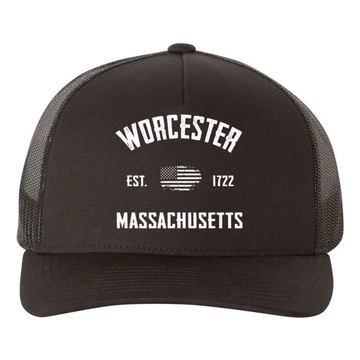 Worcester Yupoong Adult 5-Panel Trucker Hat