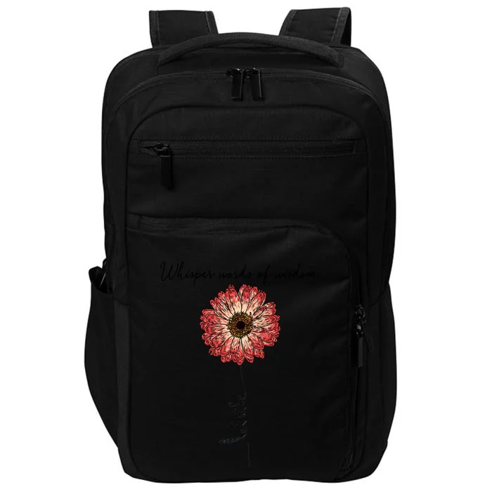 Whisper Words Of Wisdom Let Is Be Impact Tech Backpack