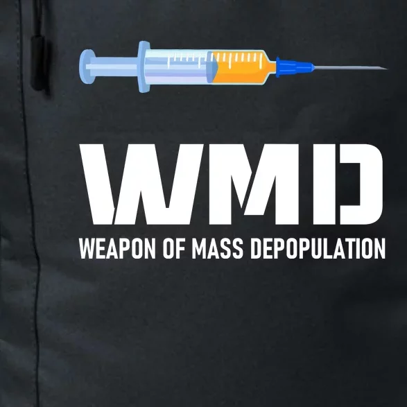 WMD Weapon Of Mass Depopulation Daily Commute Backpack