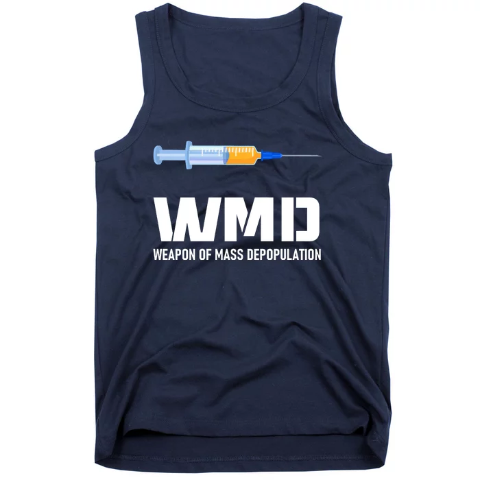 WMD Weapon Of Mass Depopulation Tank Top