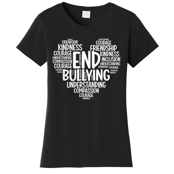 We Wear Orange For Unity Day End Bullying Choose Kindness Women's T-Shirt