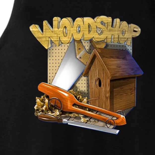 Woodshop Ladies Tri-Blend Wicking Tank