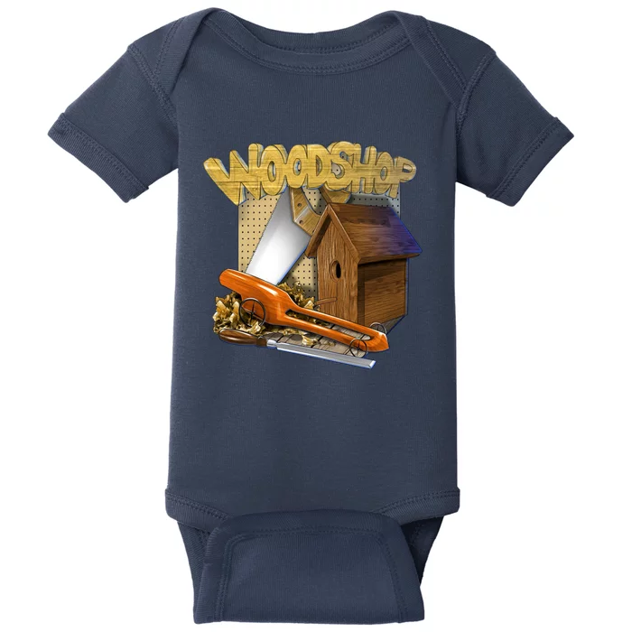 Woodshop Baby Bodysuit