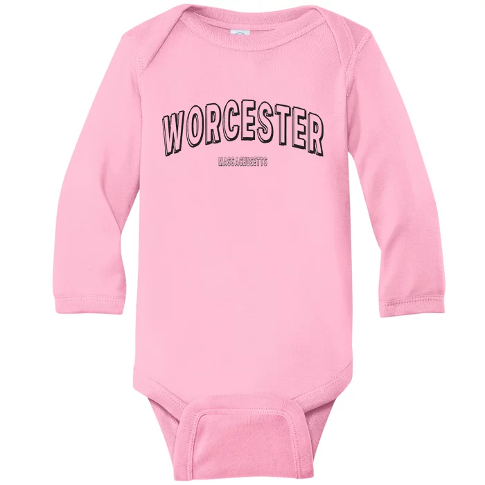 Worcester Baby Long Sleeve Bodysuit