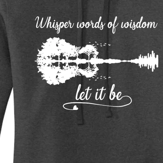 Whisper Words Of Wisdom Women's Pullover Hoodie