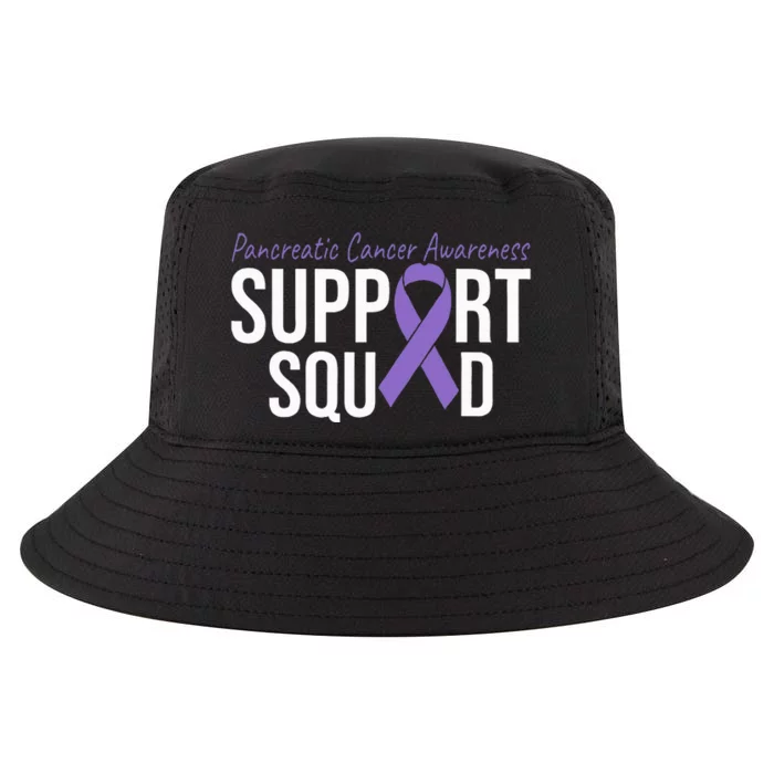 We Wear Purple Pancreatic Cancer Awareness Support Squad Cool Comfort Performance Bucket Hat