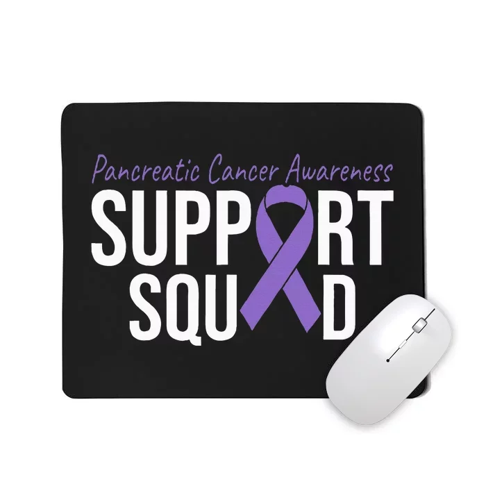 We Wear Purple Pancreatic Cancer Awareness Support Squad Mousepad