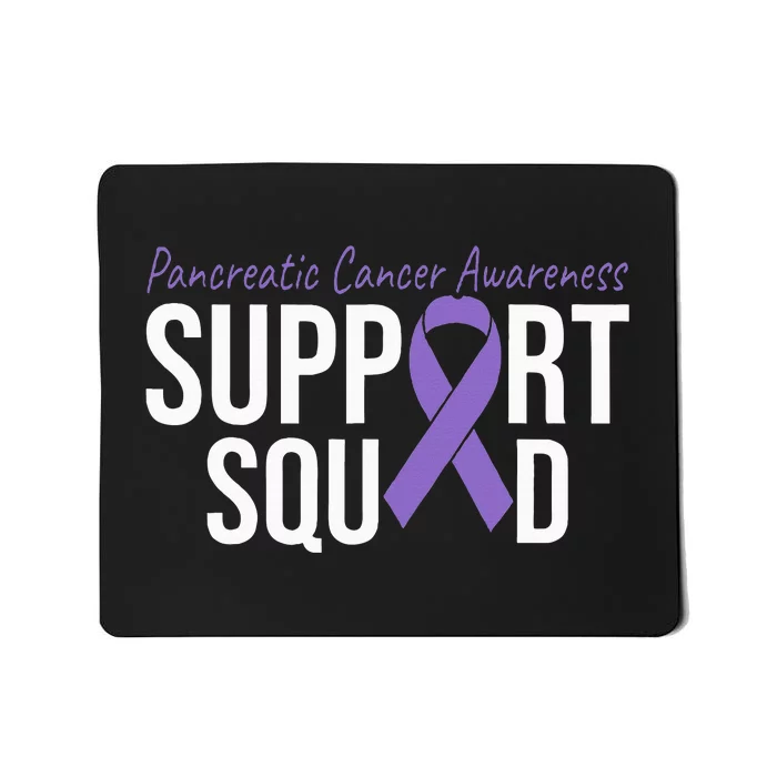 We Wear Purple Pancreatic Cancer Awareness Support Squad Mousepad