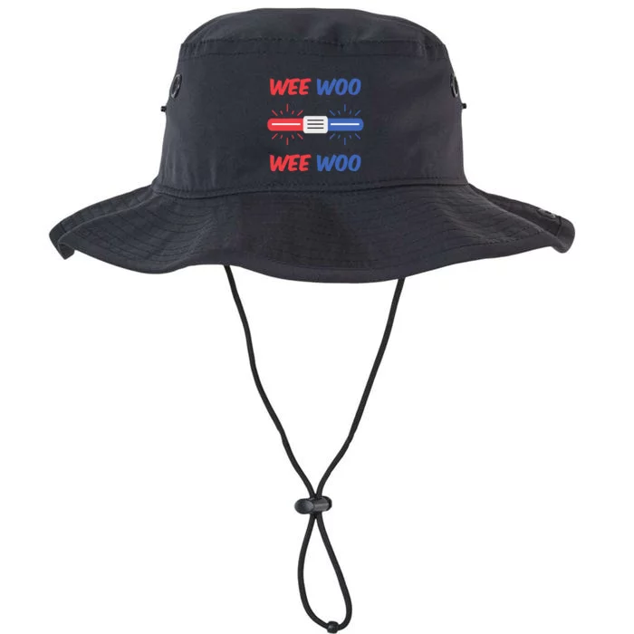 Wee Woo Police Car Funny Legacy Cool Fit Booney Bucket Hat