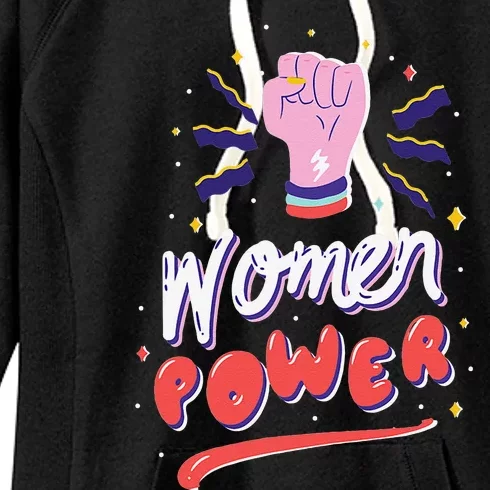 Womens Women Power Feminism International Women's Day Women's Fleece Hoodie