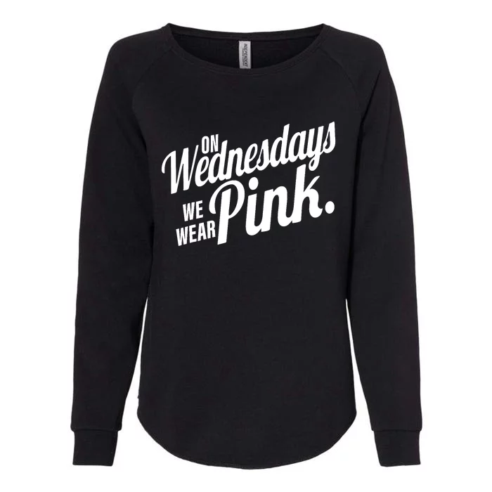 We Wear Pink For Breast Cancer Awareness Womens California Wash Sweatshirt