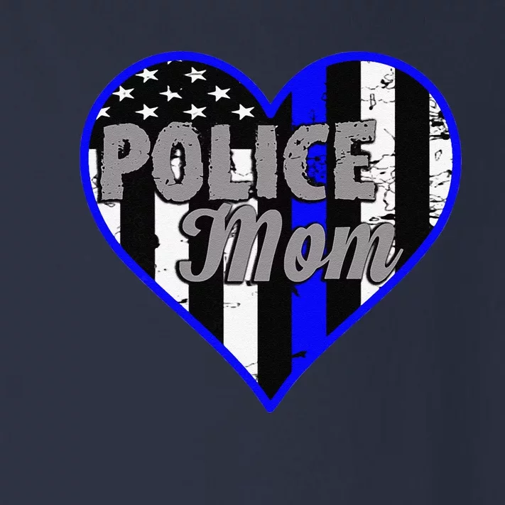 Womens Women's Police Mom Law Enforcement Mother's Day Gift Toddler Long Sleeve Shirt