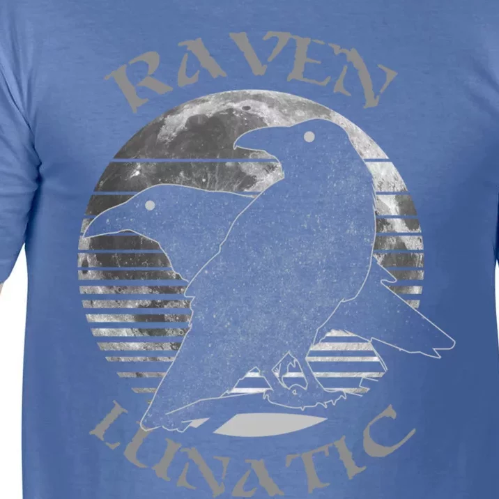 Wiccan Witch Pagan Occult Raven Lunatic Retro Moon Gift Comfort Colors T-Shirt