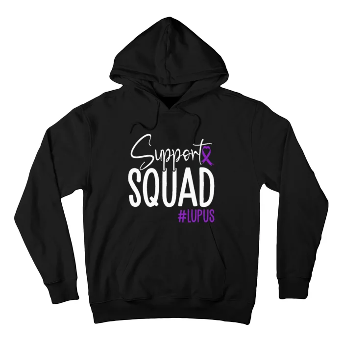 We Wear Purple Lupus Awareness Support Squad Hoodie