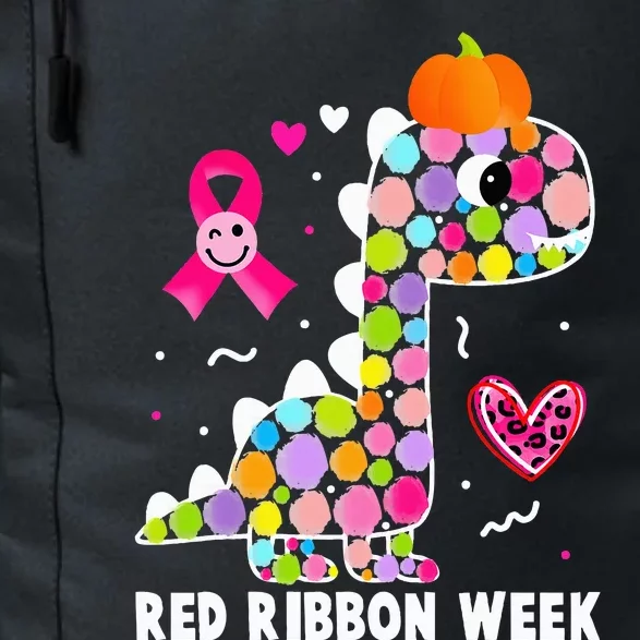 We Wear Red Ribbon Week Awareness Red Ribbon Week Daily Commute Backpack