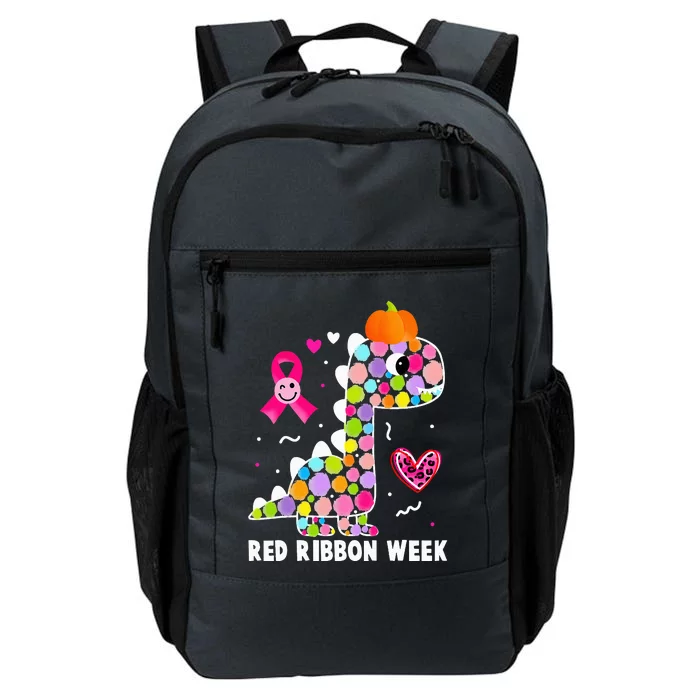 We Wear Red Ribbon Week Awareness Red Ribbon Week Daily Commute Backpack