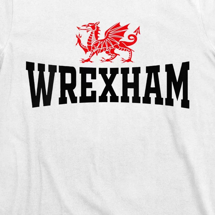 Wrexham Wales Red Dragon Wrecsam T-Shirt