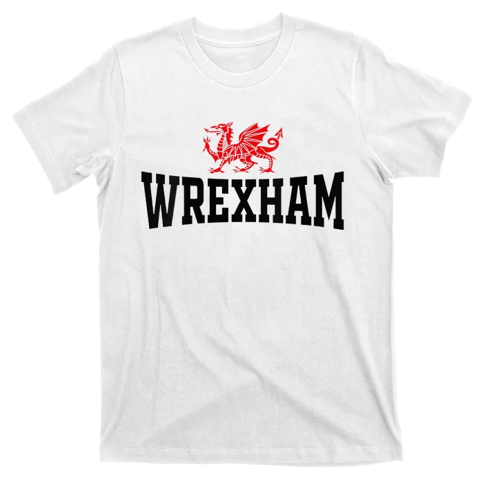 Wrexham Wales Red Dragon Wrecsam T-Shirt