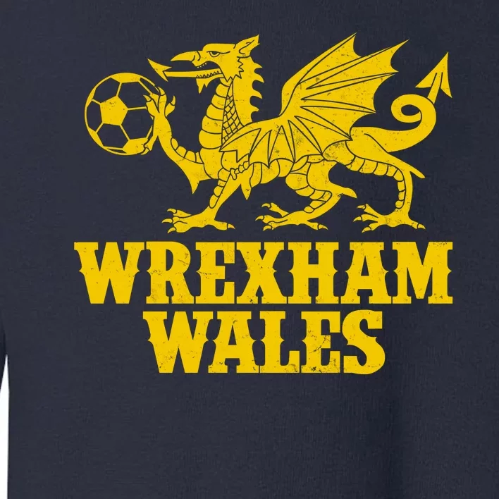 Wrexham Wales Red Dragons Soccer Futbol Toddler Sweatshirt