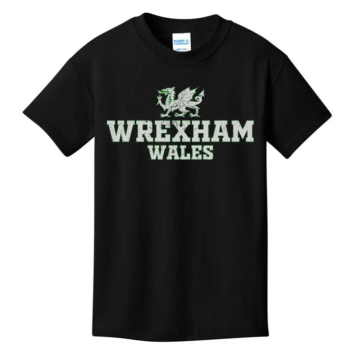 W.R.E.X.H.A.M Wales Retro Vintage Kids T-Shirt