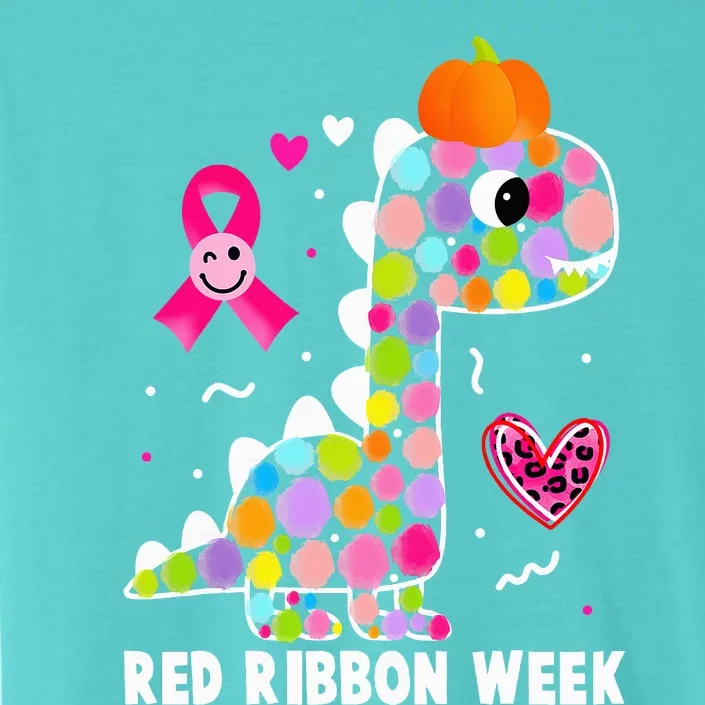 We Wear Red Ribbon Week Awareness Red Ribbon Week ChromaSoft Performance T-Shirt