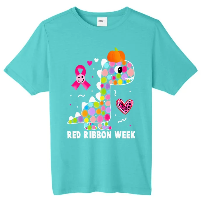 We Wear Red Ribbon Week Awareness Red Ribbon Week ChromaSoft Performance T-Shirt