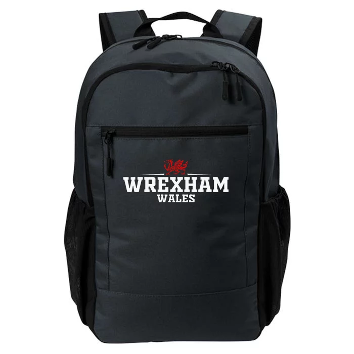 Wrexham Wales Retro Vintage Daily Commute Backpack