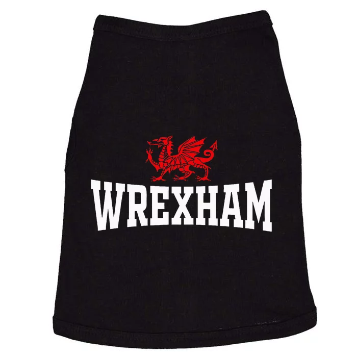 Wrexham Wales Red Dragon Souvenir Doggie Tank