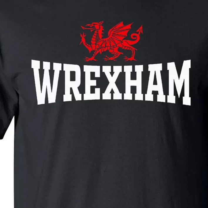 Wrexham Wales Red Dragon Souvenir Tall T-Shirt