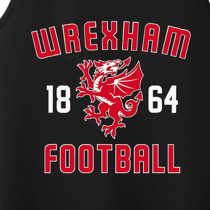 Wrexham Wales Rampant Welsh Dragon Performance Tank