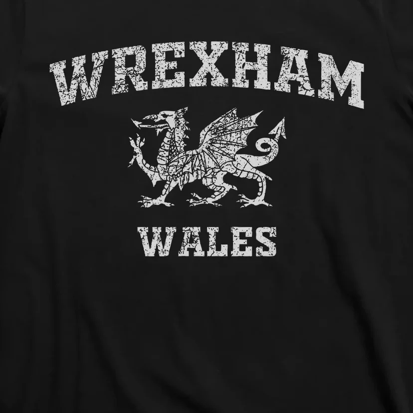 Wrexham Wales Retro Vintage T-Shirt