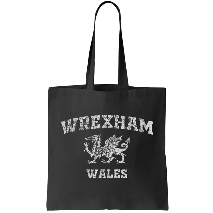 Wrexham Wales Retro Vintage Tote Bag