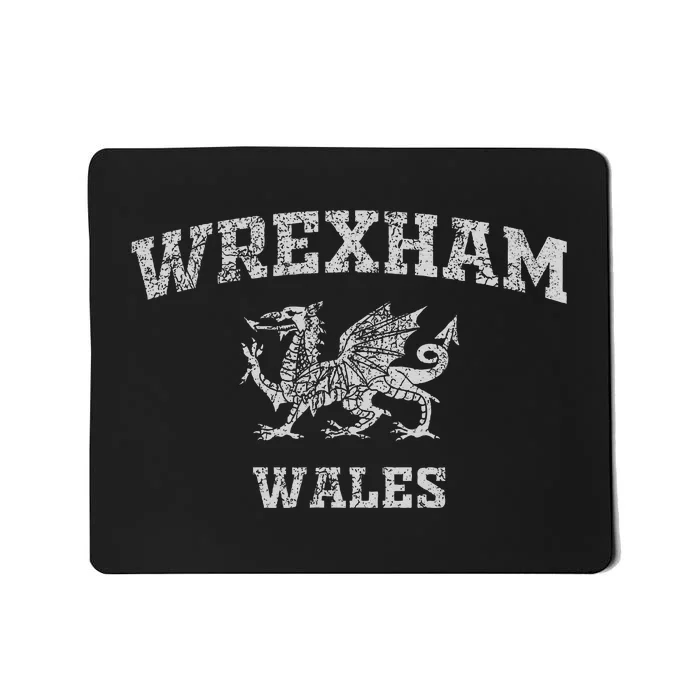 Wrexham Wales Retro Vintage Mousepad