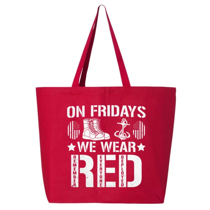 We Wear Red Friday Military 25L Jumbo Tote