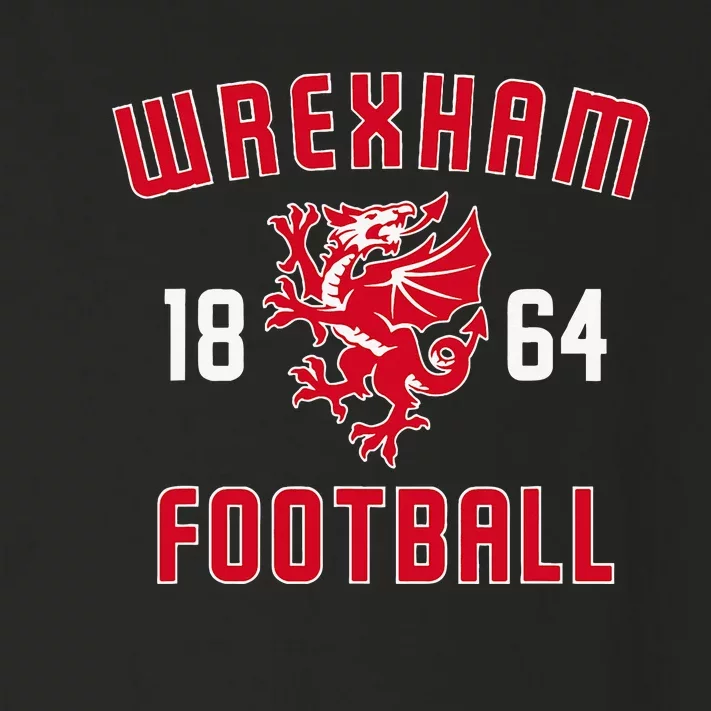 Wrexham Wales Rampant Welsh Dragon Toddler Long Sleeve Shirt