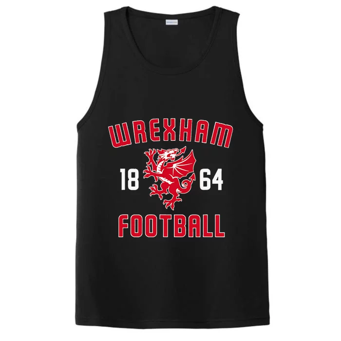 Wrexham Wales Rampant Welsh Dragon Performance Tank