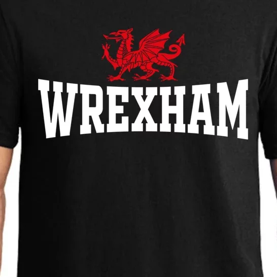 Wrexham Wales Red Dragon Wrecsam Pajama Set