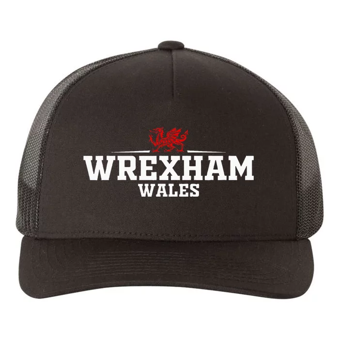 W.R.E.X.H.A.M Wales Retro Vintage Yupoong Adult 5-Panel Trucker Hat