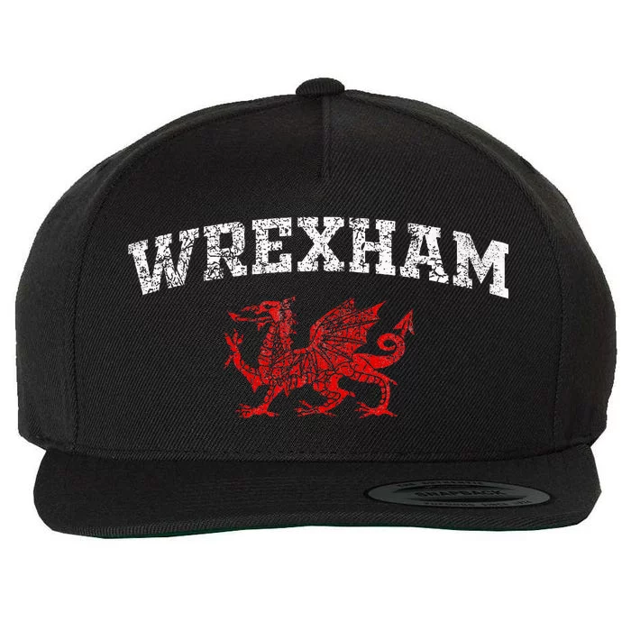 W.R.E.X.H.A.M. Wales Retro Vintage Wool Snapback Cap