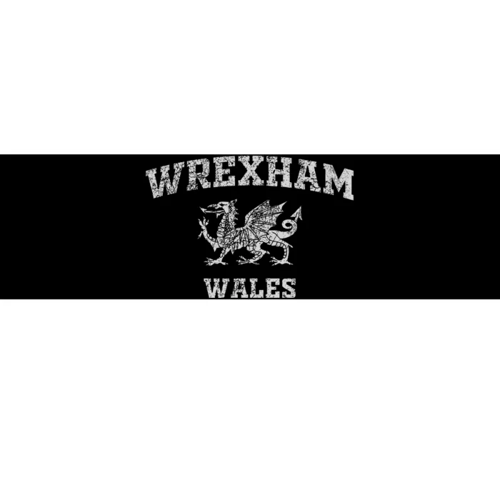 W.R.E.X.H.A.M Wales Retro Vintage Bumper Sticker