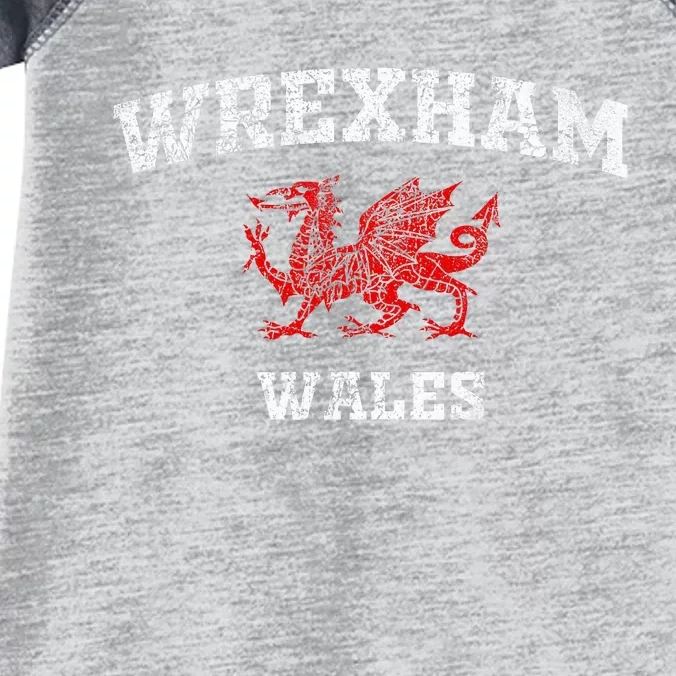 W.R.E.X.H.A.M Wales Red Infant Baby Jersey Bodysuit