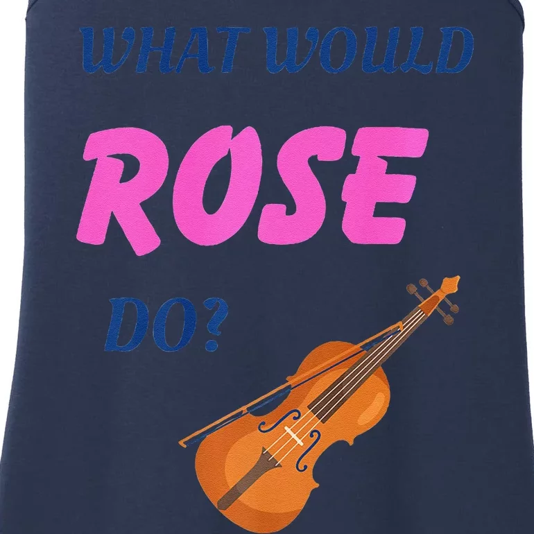 What Would Rose Do Premium Ladies Essential Tank