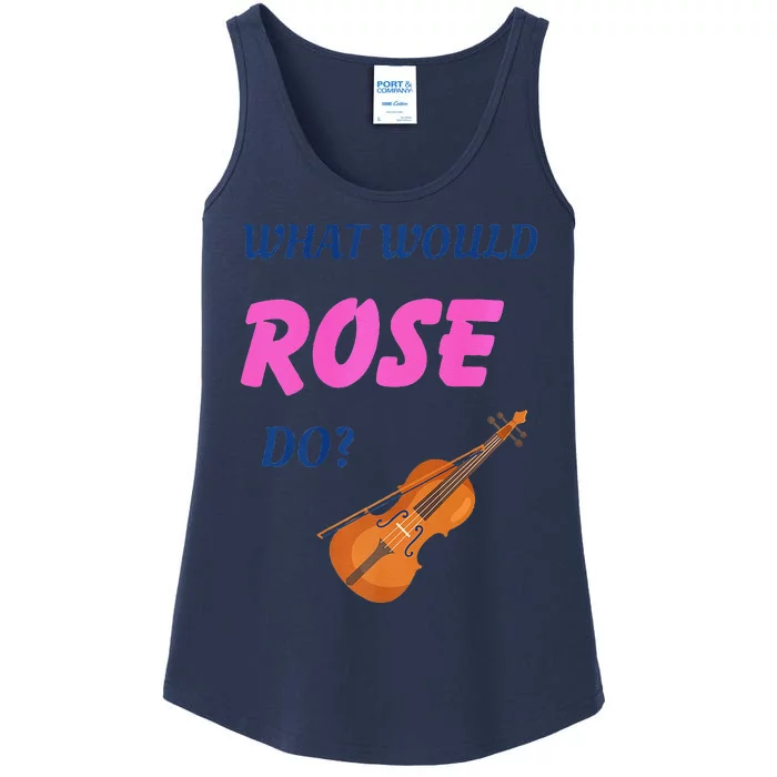 What Would Rose Do Premium Ladies Essential Tank