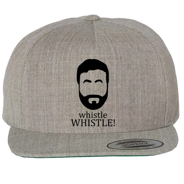 Whistle Whistle Roy Kent Wool Snapback Cap