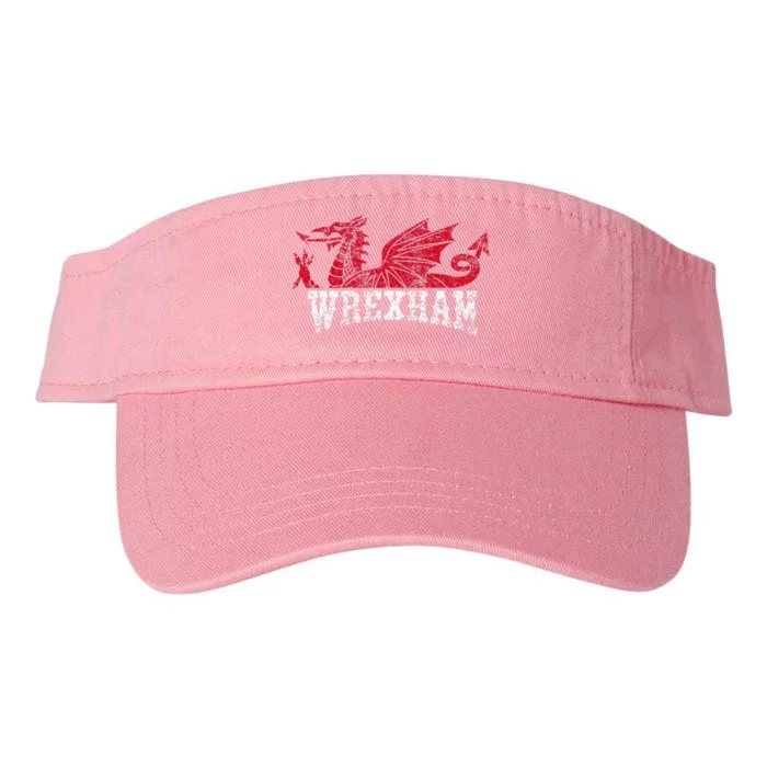 Wrexham Wales red dragon Wrecsam Valucap Bio-Washed Visor