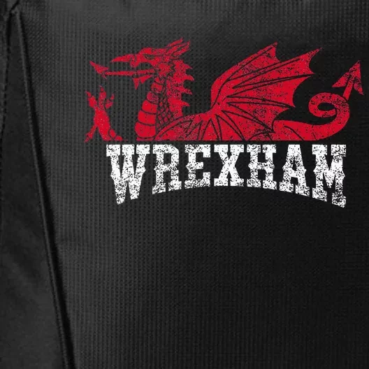 Wrexham Wales red dragon Wrecsam City Backpack