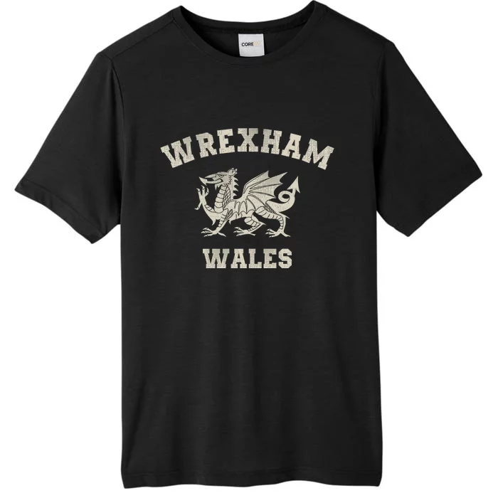 Wrexham Wales Retro Vintage ChromaSoft Performance T-Shirt