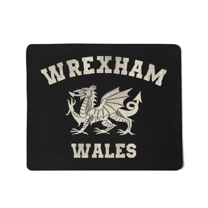 Wrexham Wales Retro Vintage Mousepad