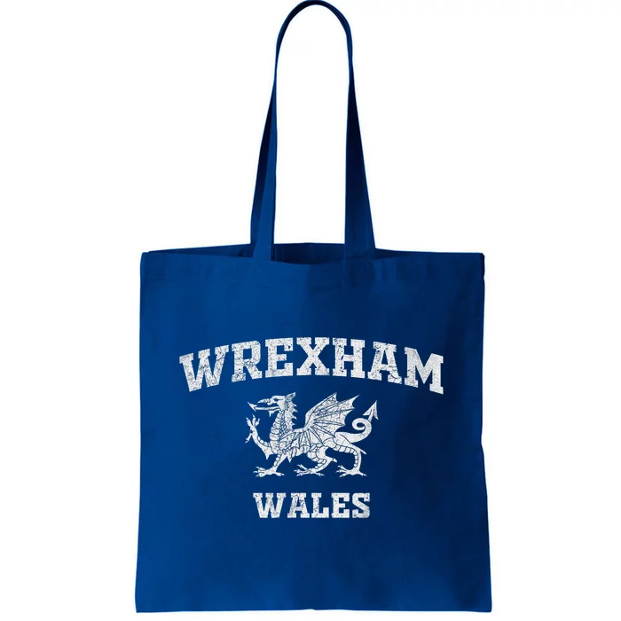 Wrexham Wales Retro Vintage Tote Bag