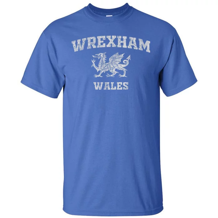 Wrexham Wales Retro Vintage Tall T-Shirt